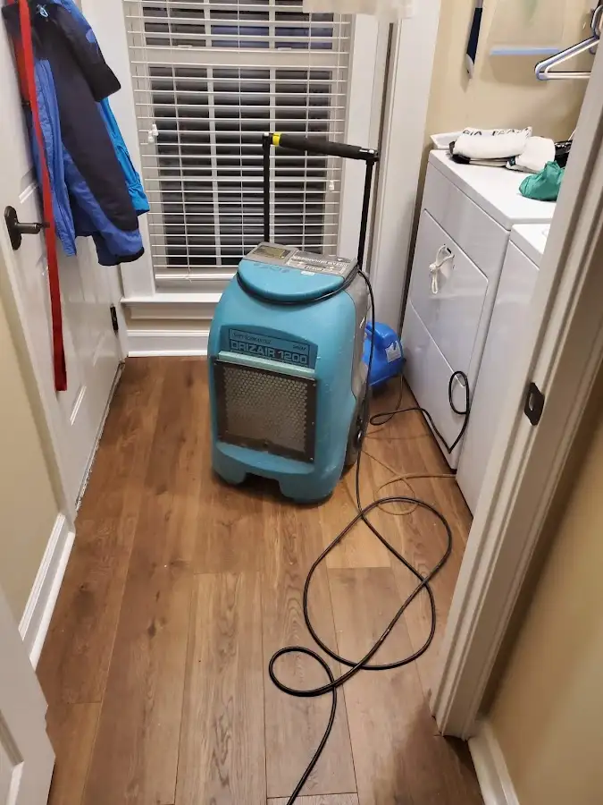 Commercial dehumidifier deployed for Flood Damage Cleanup in Thousand Palms