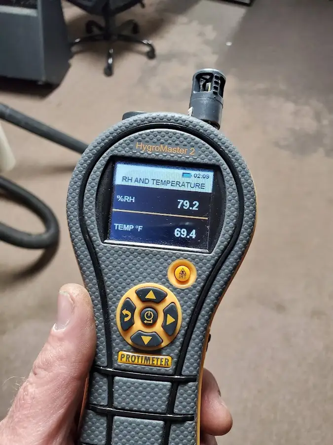 Moisture meter humidity assessment for Fire & Smoke Damage Restoration in Thousand Palms